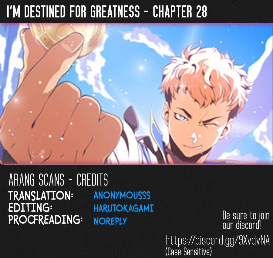 I’m Destined For Greatness! Chapter 28 - Page 0