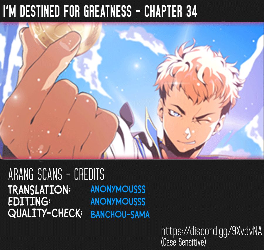 I’m Destined For Greatness! Chapter 34 - Page 0