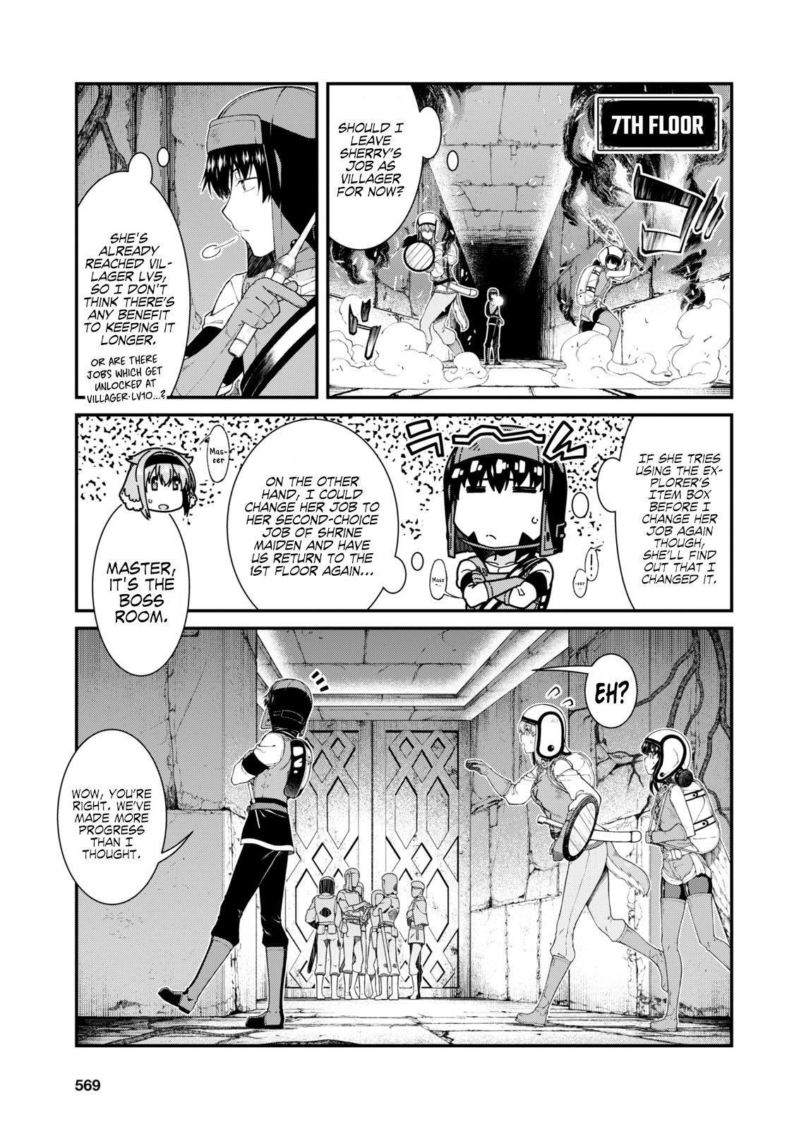 Isekai Meikyuu de Harem o Chapter 47 - Page 9