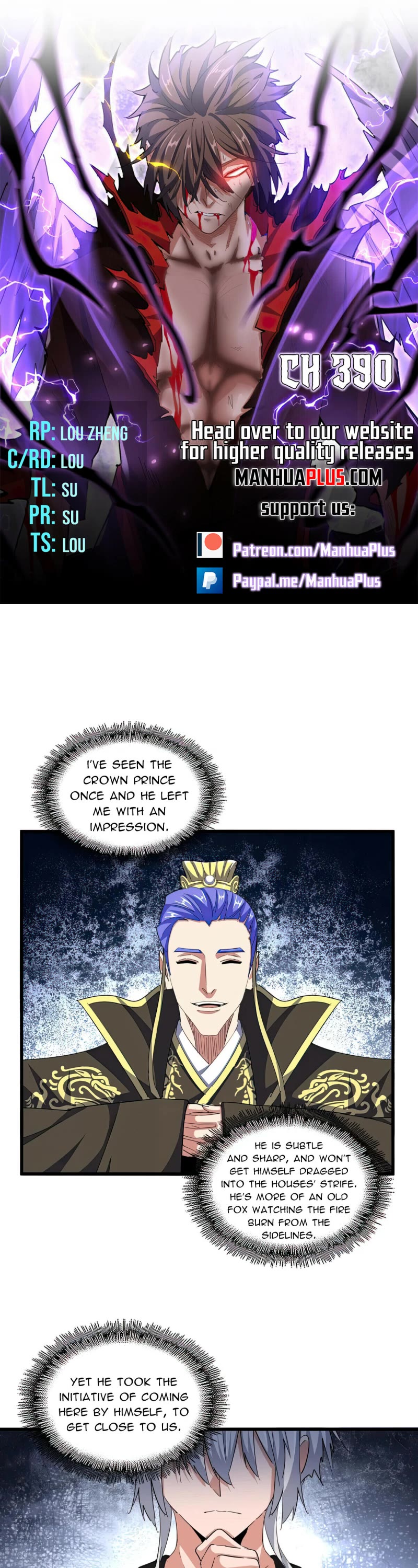 Magic Emperor Chapter 390 - Page 0