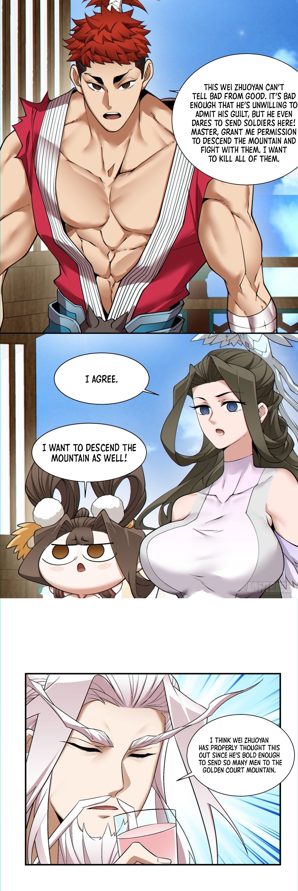 My Disciples Are All Big Villains Chapter 127 - Page 3