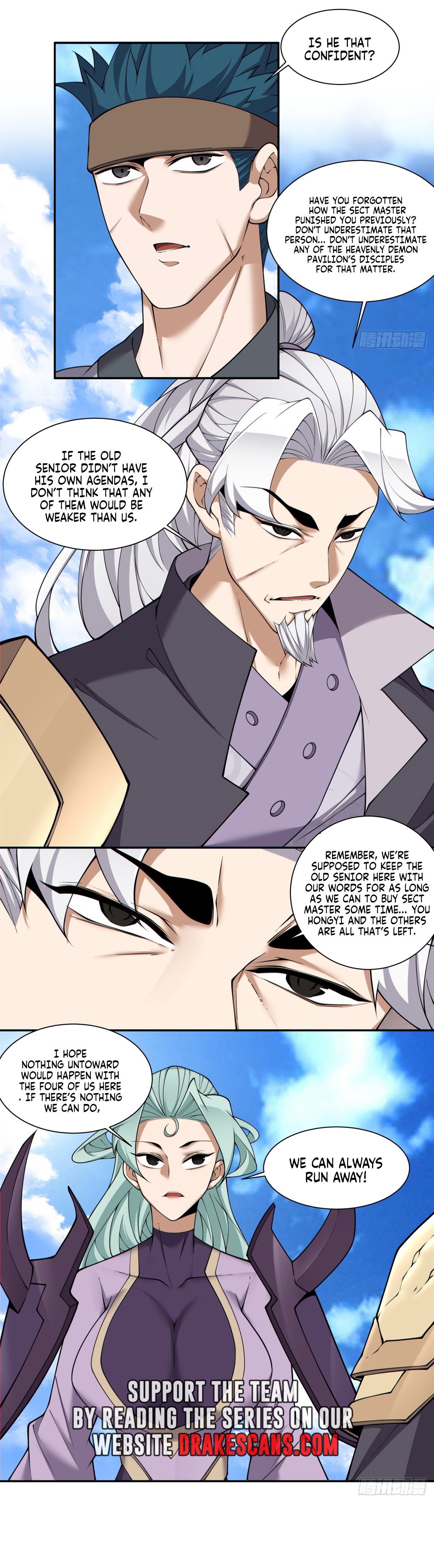 My Disciples Are All Big Villains Chapter 218 - Page 3